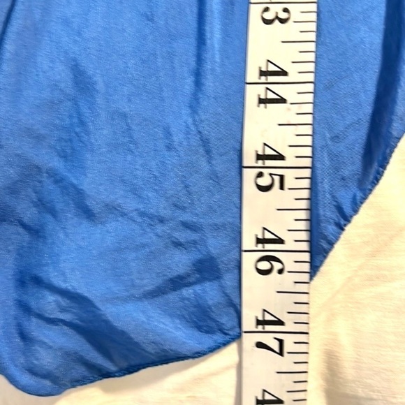 Simply Couture Gorgeous &Vibrant Blue Dress,Draped Layers,Soft, Romantic,Size M - Picture 14 of 16